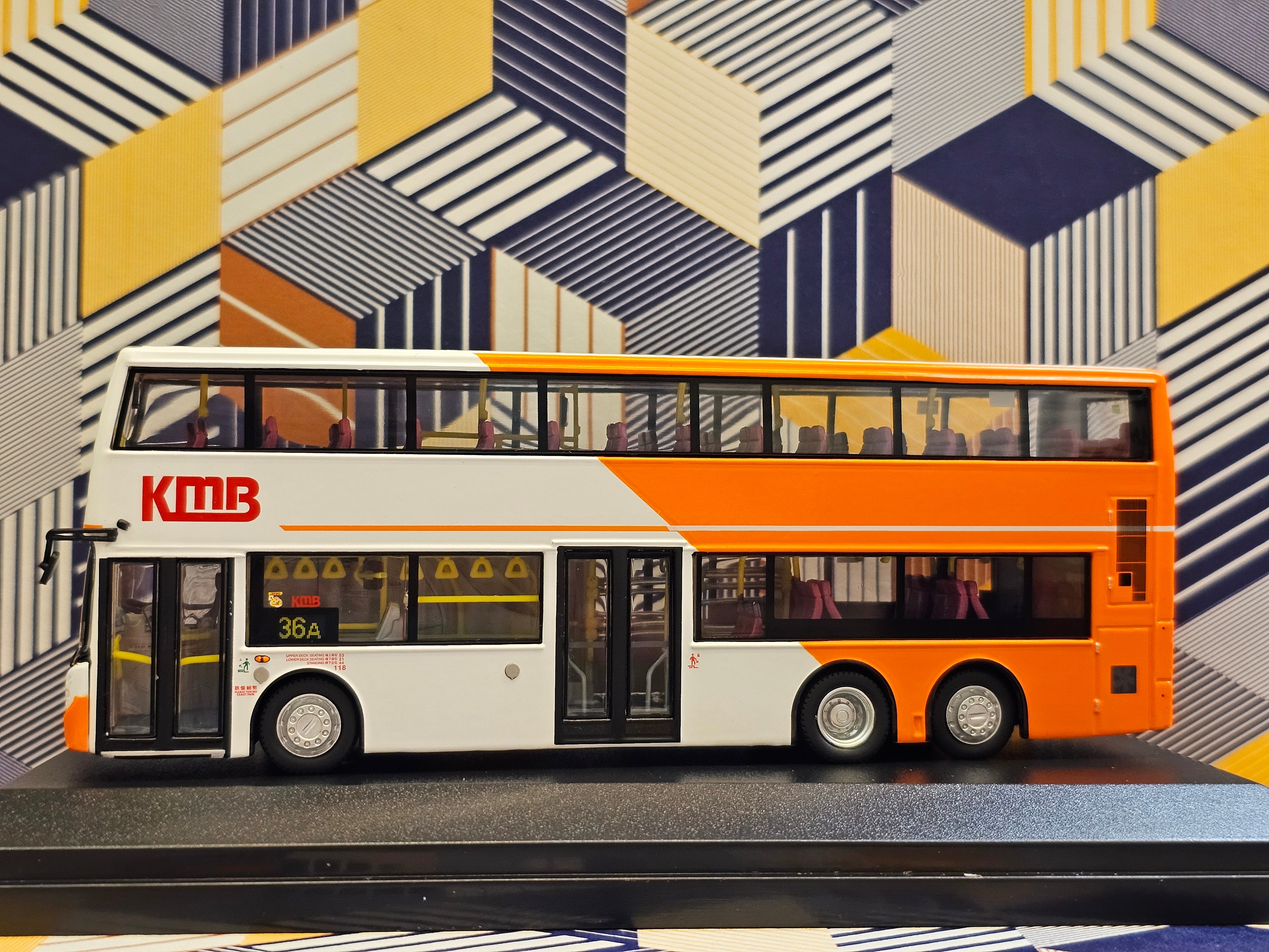 KMB Dennis Enviro 500 12m ATEU39 Route 36A MSD BUS Pre owned Bus Model kmb-dennis-enviro-500-12m-ateu39-route-36a-msd-bus-pre-owned-bus-model