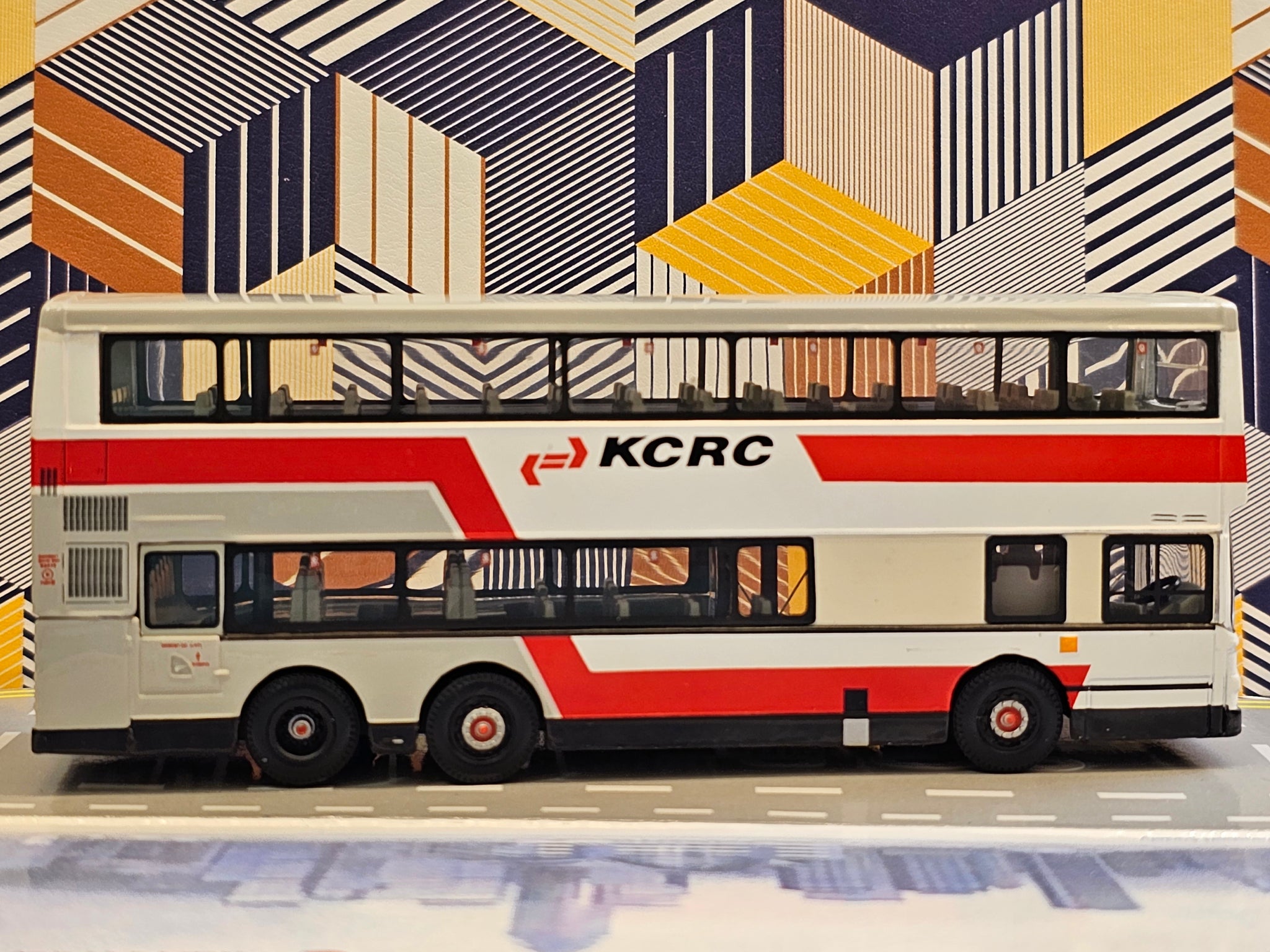 Bus Corgi 1/76 Leyland Olympian 11M 3 Essieux - KCR 10th Anniversary - 43202