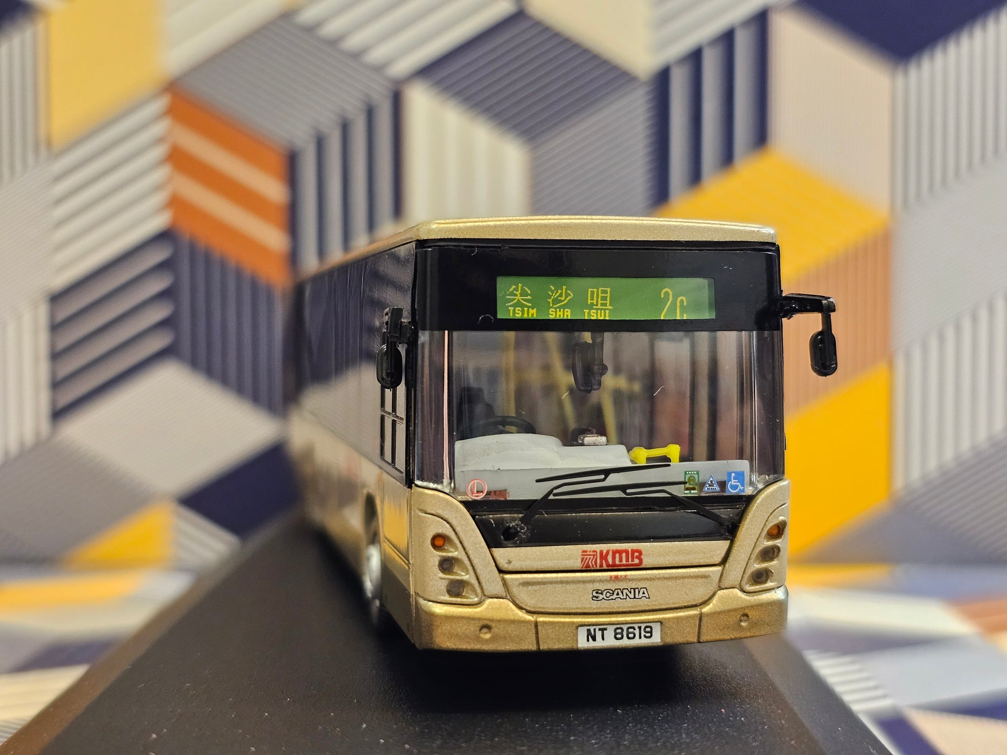 Kmb 2c KMB Scania K230UB 10.6m ASB1 Route: 2C – MSD BUS~ pre-owned bus model