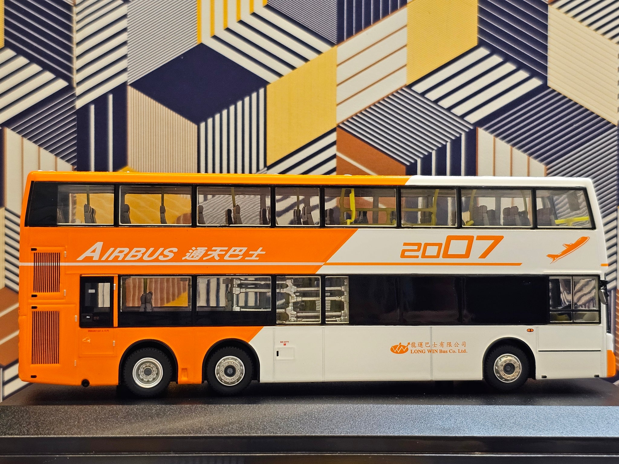 LWB Volvo B9TL Enviro 500 12m 401 Route:A41P – MSD BUS~ pre-owned bus model