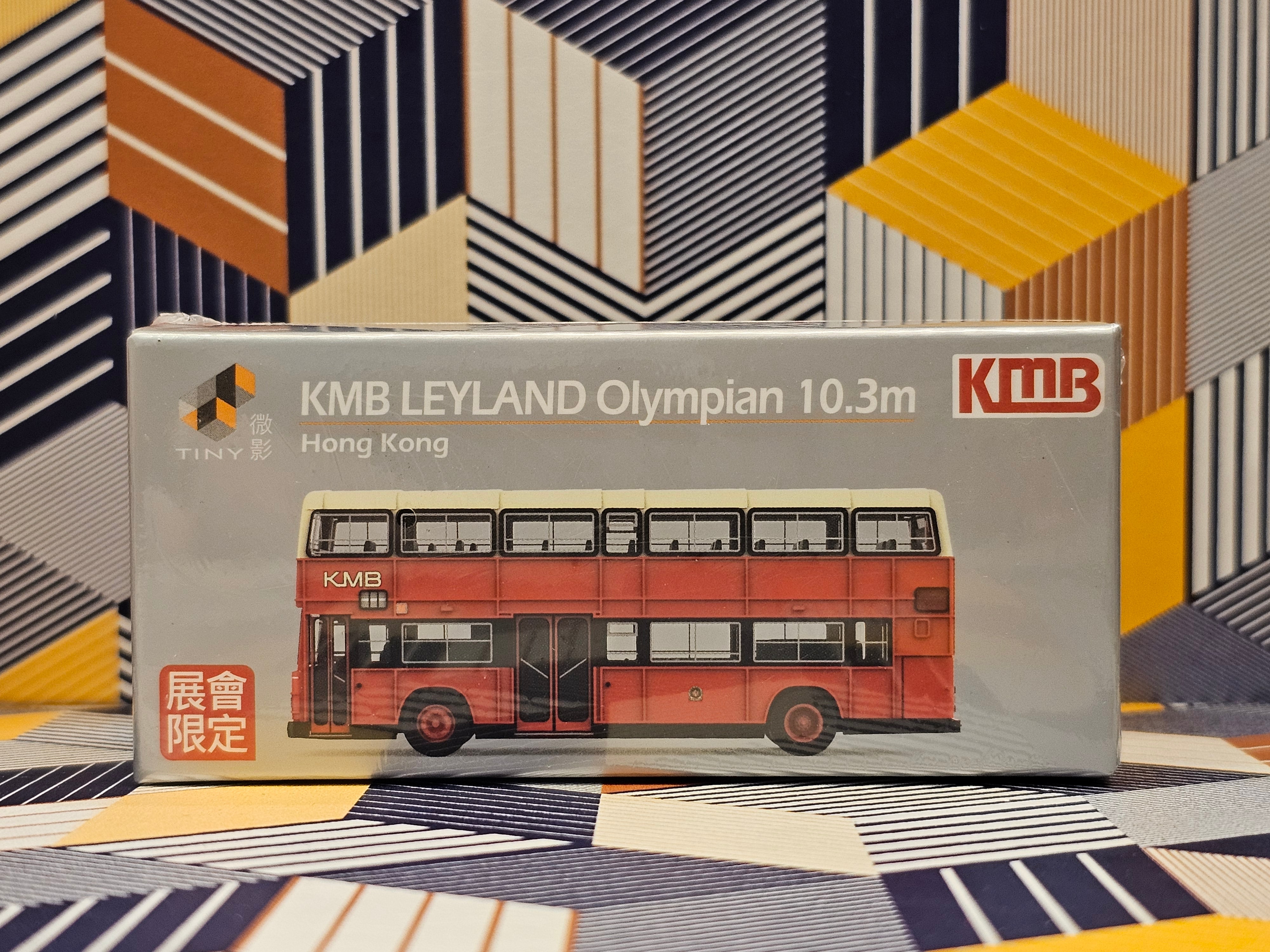 1/110 Tiny KMB Leyland Olympian 10.3m ECW – MSD BUS~ pre-owned bus model