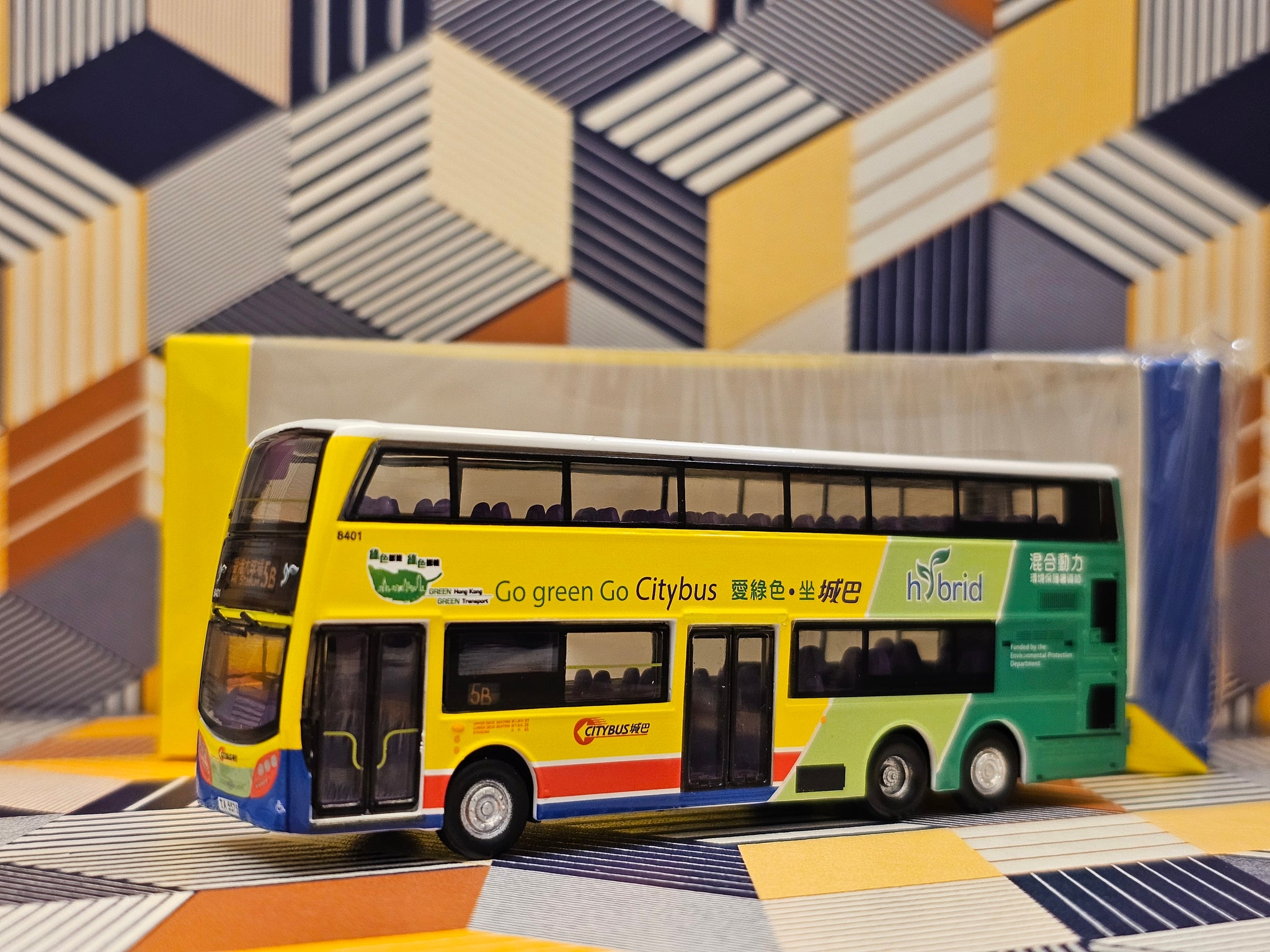 体重計 Tiny City ADL エンバイロ500 12.8m KMB Yuru Camp Bus 1/110 Tiny