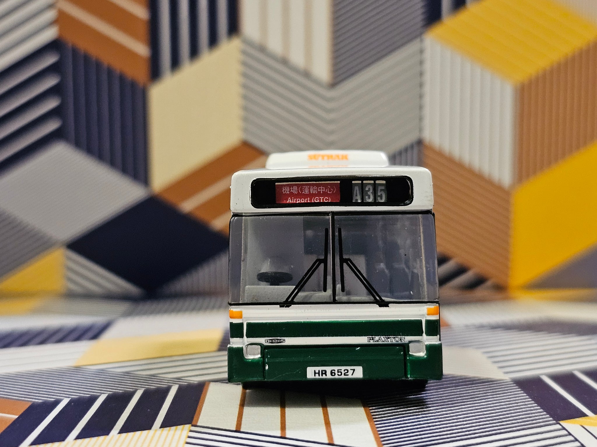 Q Pull back bus~New Lantao Bus Dennis Dart DN1 Route:A35 