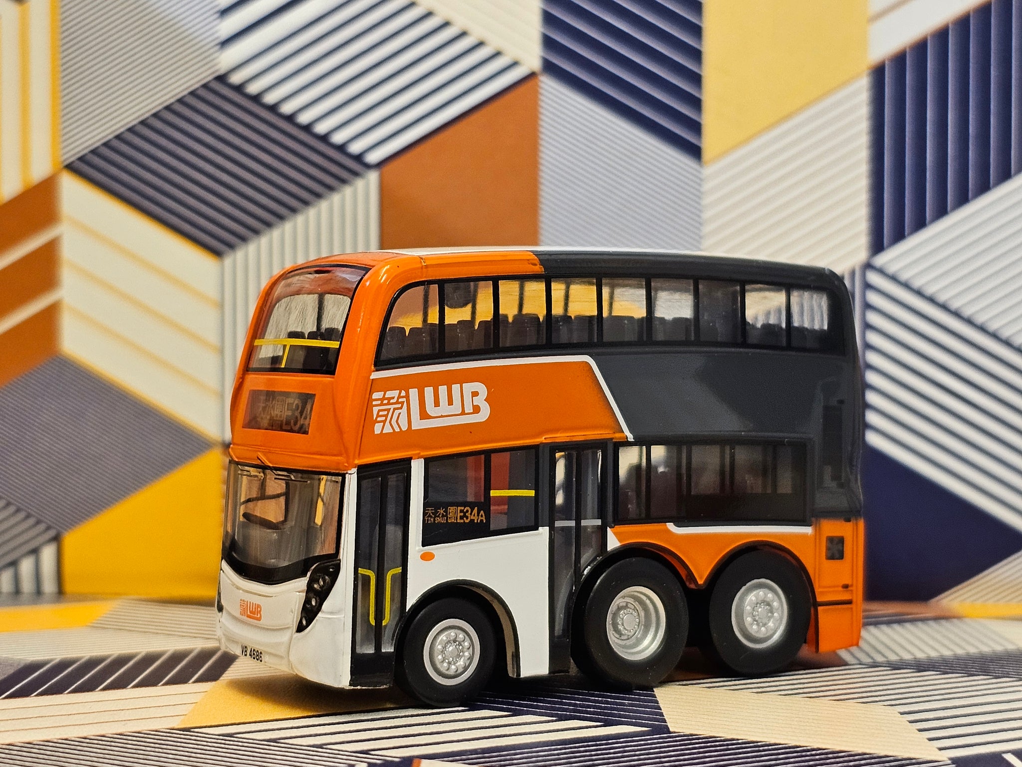 Q Pull back bus~LWB Dennis Enviro Facelift 12.8m 2501 Route: E34A – MSD BUS~  pre-owned bus model