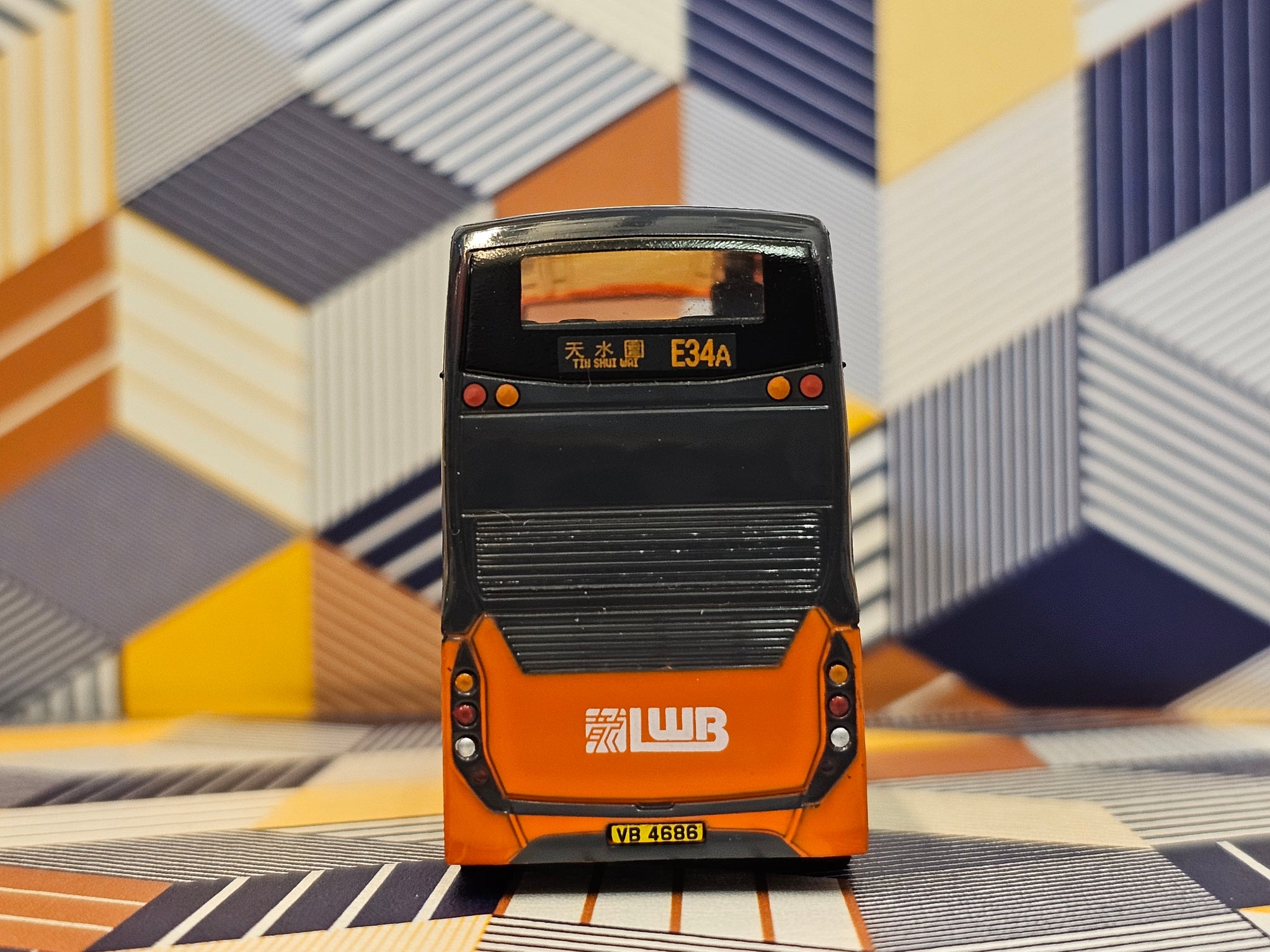 Q Pull back bus~LWB Dennis Enviro Facelift 12.8m 2501 Route: E34A – MSD BUS~  pre-owned bus model