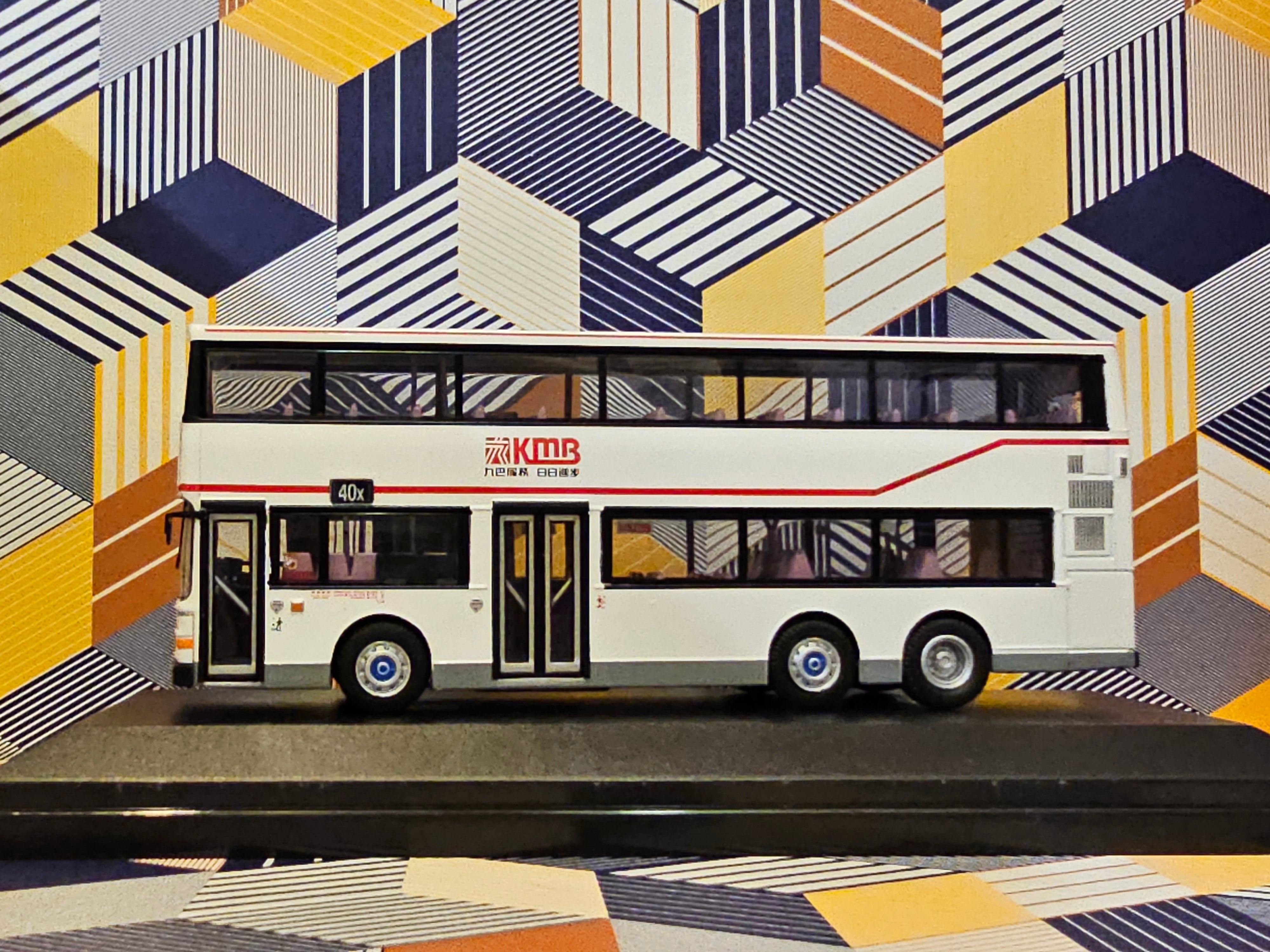KMB Leyland Olympian 11m Air-Cond AL136 Route:40X – MSD BUS~ pre-owned ...