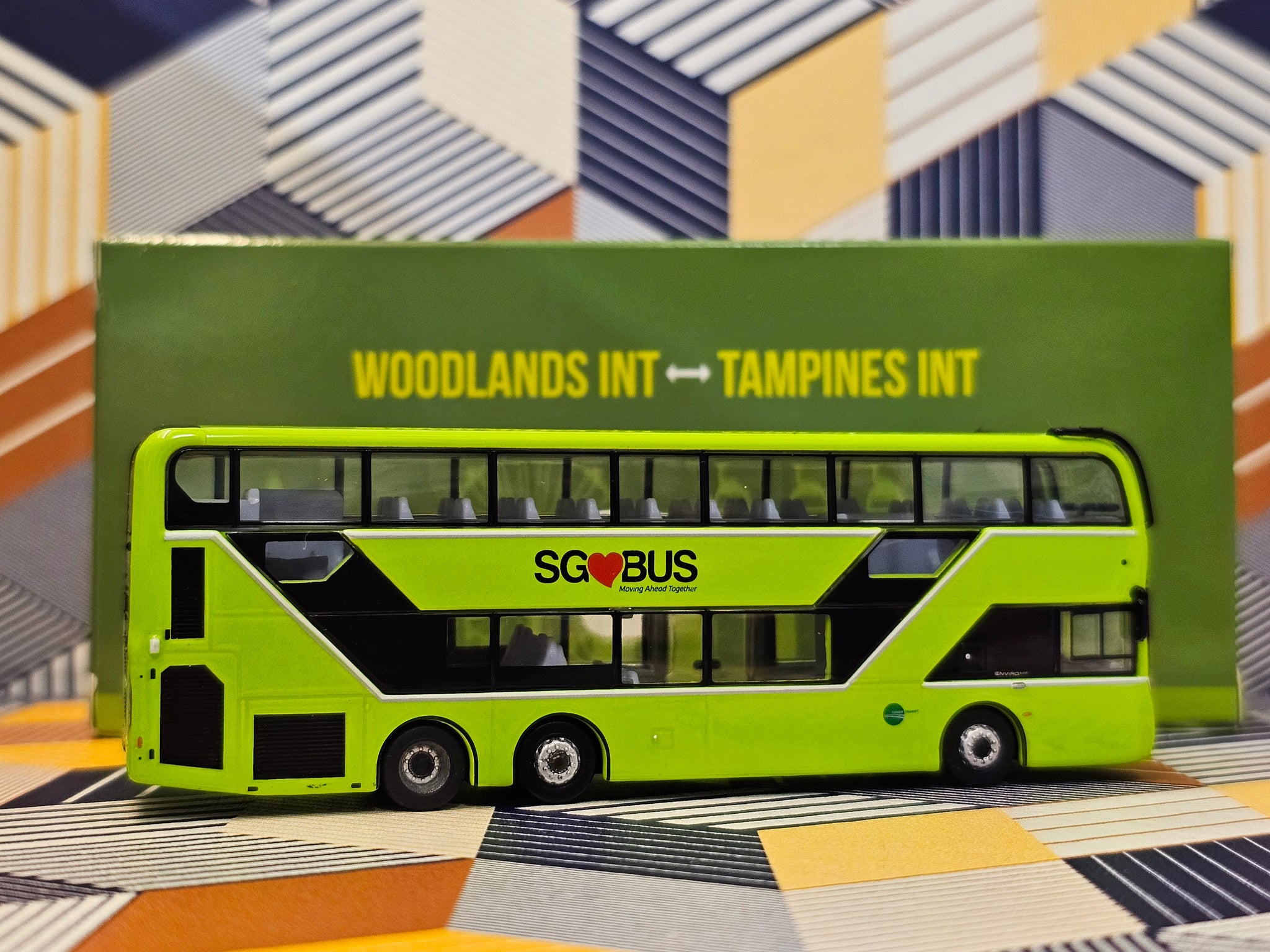 唐三彩 1/120 Tower Transit ADL Enviro Facelift 3-Door 12.5m SG6374U Route