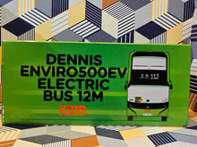 Load image into Gallery viewer, KMB Dennis Enviro 500EV Electric Bus 12m AED1 Route:112
