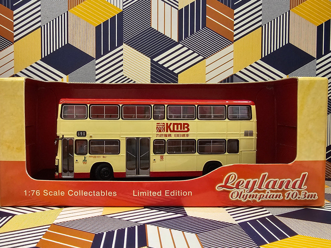 KMB Leyland Olympian 10.3m ECW bodywork BL1 Route: 69X