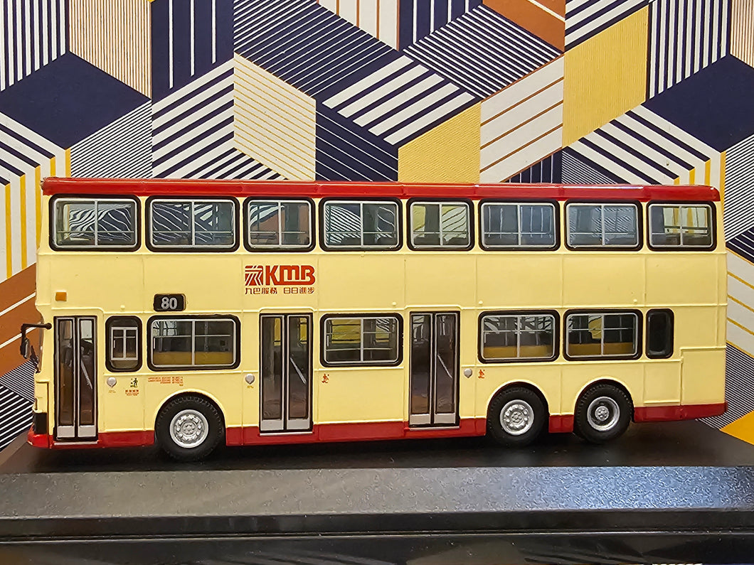 KMB Leyland Olympian 12m 3BL126 Route: 80