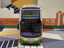 Load image into Gallery viewer, 1/120 Model 1 Citybus Dennis Enviro 400 Facelift 10.4m 3804 Route: 103
