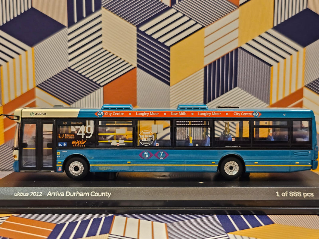 UK Bus~CMNL UK7012 Scania Omnicity-Arriva Durham Country