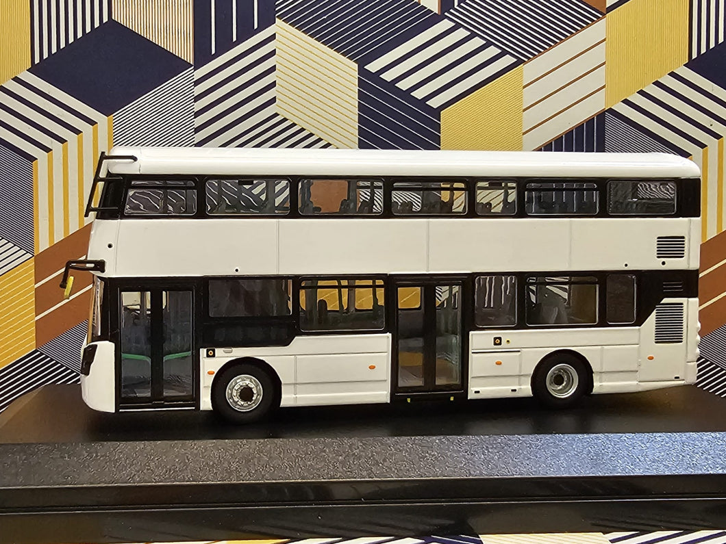 UK Bus~80M Models UKW76002  Volvo Streetdeck 10.6m double door plain white
