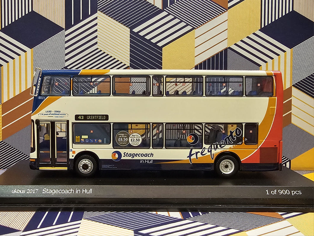 UK Bus~CMNL UK2017 Dennis Trident President-bodied Stagecoach in Hull