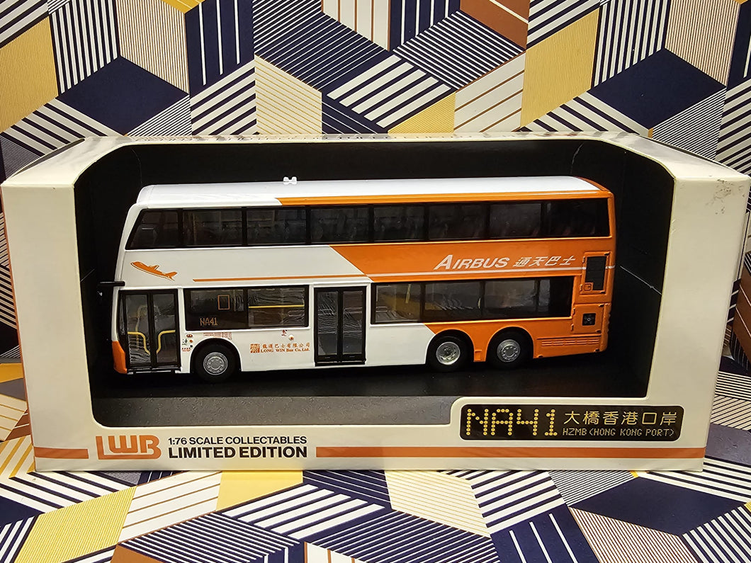 LWB Long Win Dennis Enviro 500 MMC 12m 6514 Route: NA41