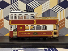 Load image into Gallery viewer, 1/76 Hong Kong Tramways No:128 &quot;Red Antique Tram&quot;
