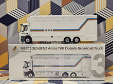 Load image into Gallery viewer, 1/76 Tiny 123 Mercedes Benz Antos TVB Outside Broadcast Truck
