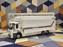 Load image into Gallery viewer, 1/76 Tiny 123 Mercedes Benz Antos TVB Outside Broadcast Truck
