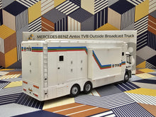 Load image into Gallery viewer, 1/76 Tiny 123 Mercedes Benz Antos TVB Outside Broadcast Truck
