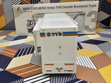 Load image into Gallery viewer, 1/76 Tiny 123 Mercedes Benz Antos TVB Outside Broadcast Truck
