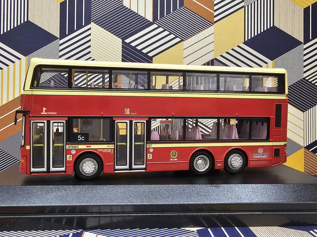 KMB Dennis Trident Duple Metsec 10.6m ATS38 Route:5C 