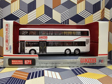 Load image into Gallery viewer, KMB Dennis Dragon Air-Cond 12m 3AD167 Route: 671
