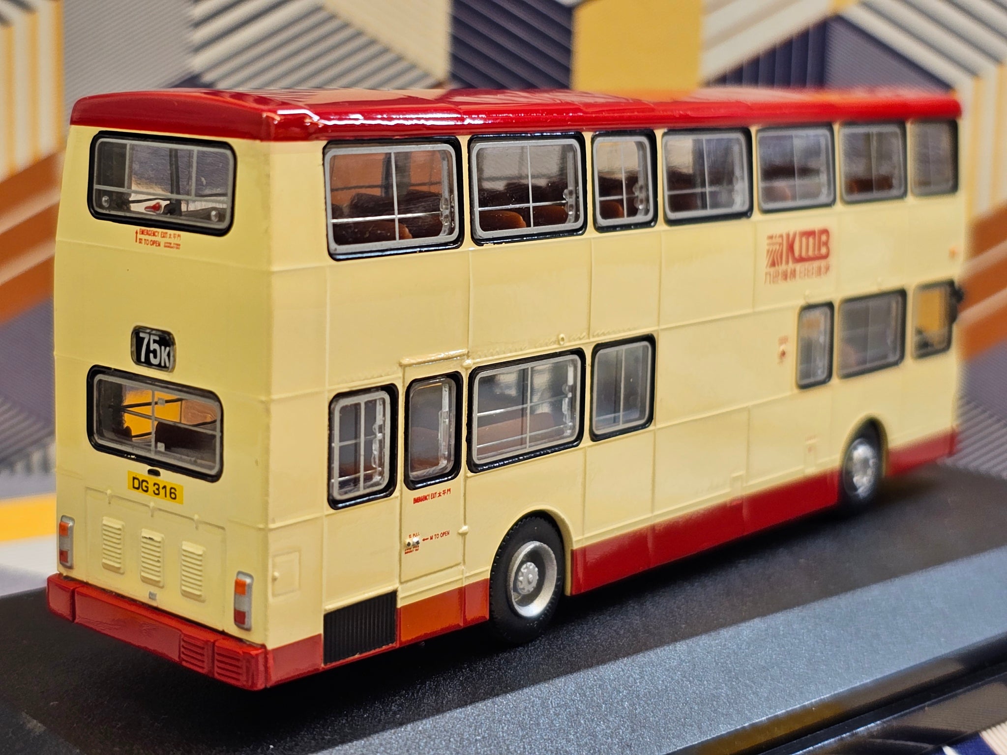 KMB Mercedes Benz O305 ME16 Route 75K MSD BUS Pre owned Bus Model kmb-mercedes-benz-o305-me16-route-75k-msd-bus-pre-owned-bus-model