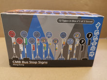 Load image into Gallery viewer, 1/43 Tiny CMB Bus Stop Signs (12 types in box)
