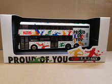 Load image into Gallery viewer, KMB Volvo B8L 12m V6B176 Route: 66X  &quot;Proud of You&quot;
