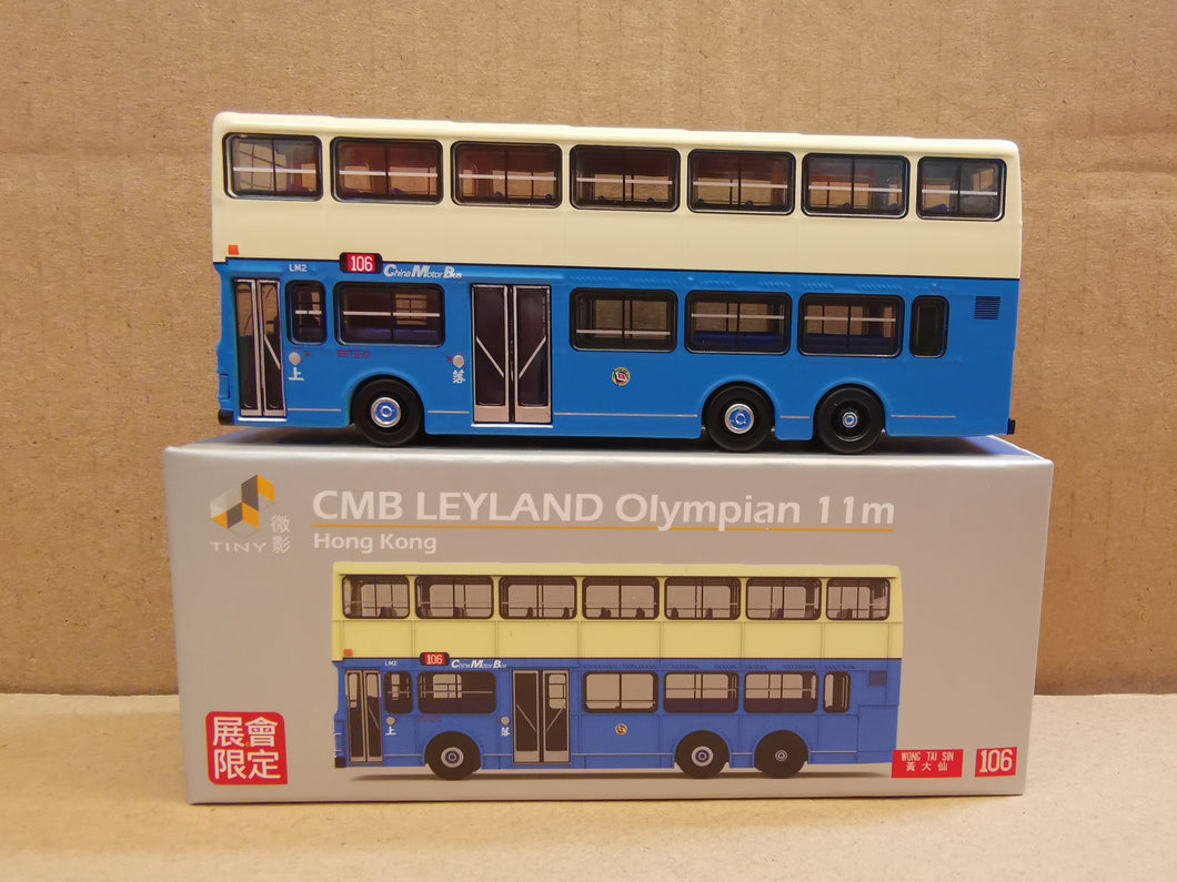 1/110 Tiny CMB Leyland Olympian 11m LM2 Route:106